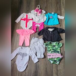 Baby Girl Bundle 0-6 Months